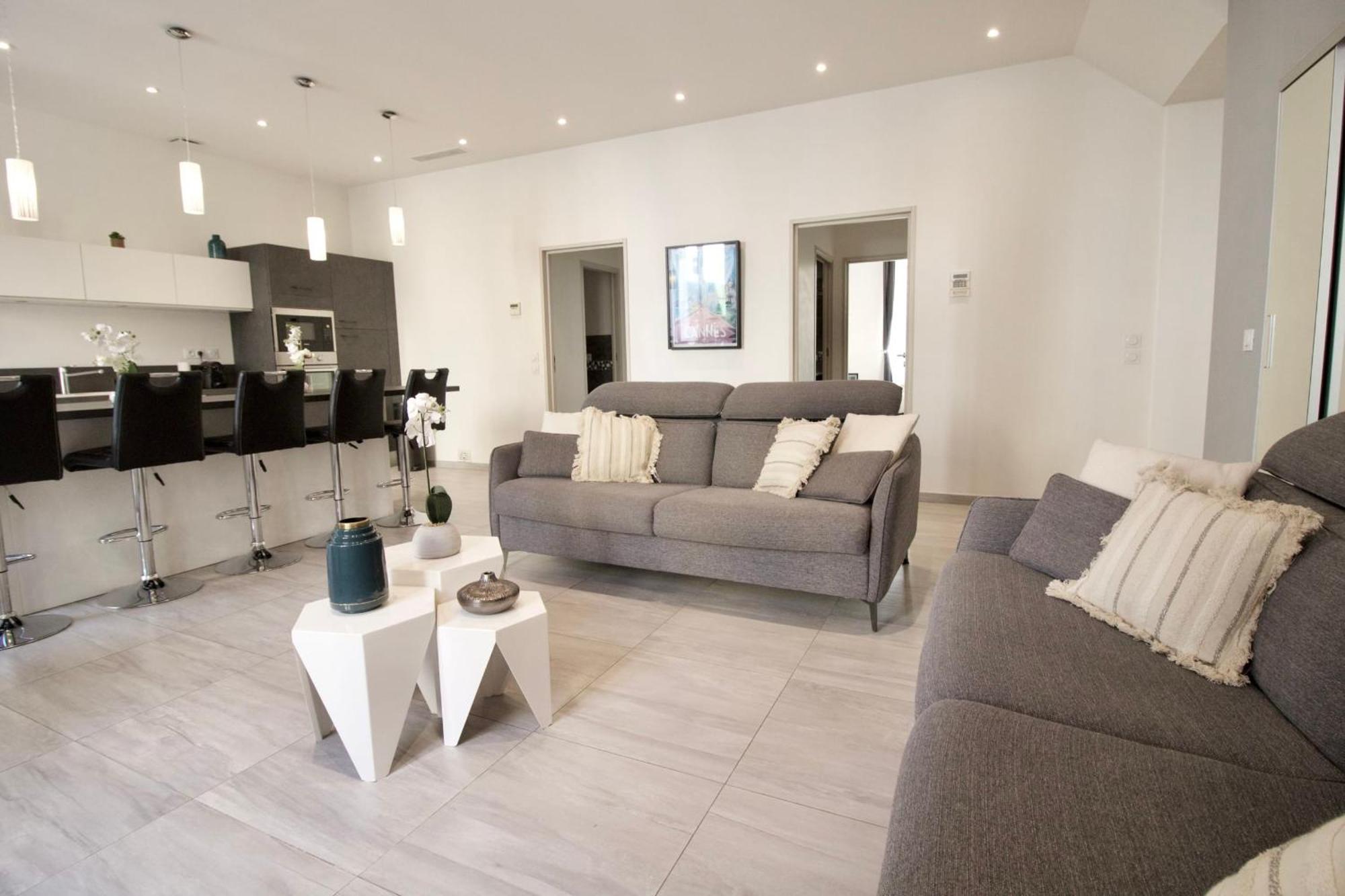 4 Bedrooms 4 Bathrooms Terrace 戛纳 外观 照片